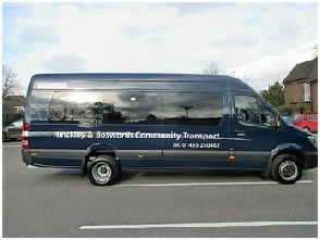 Hinckley & Bosworth Community Transport New Minibus